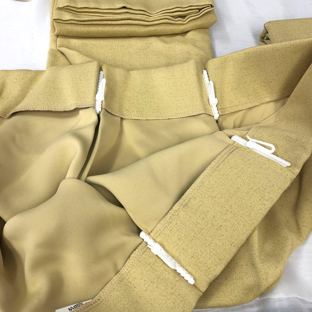 日本製カーテン　遮光1級　ウォッシャブル　100✖️200 2枚組