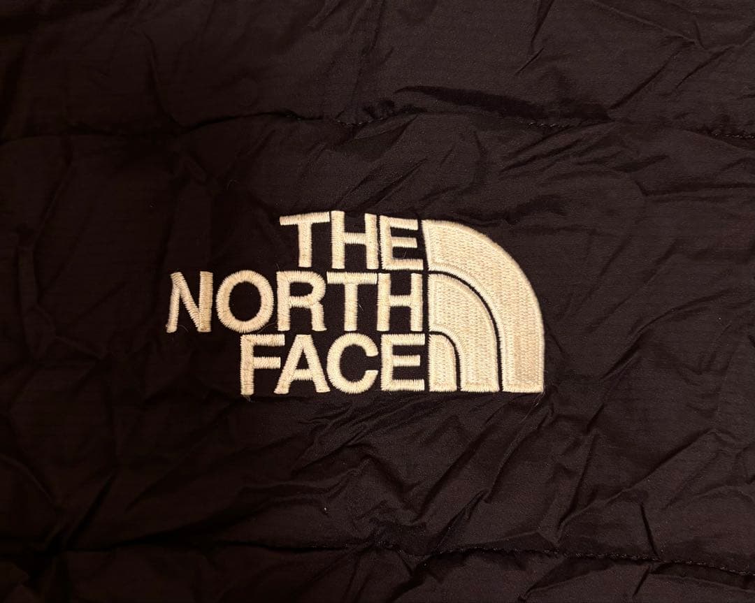 美品 ノースフェイス ベビーシェルブランケット ブラック