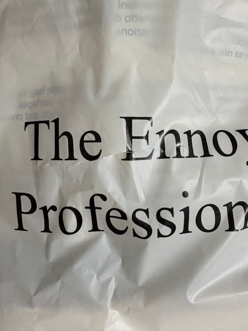 トップス 25AW ENNOY BORDER CREW NECK SWEAT BLACK