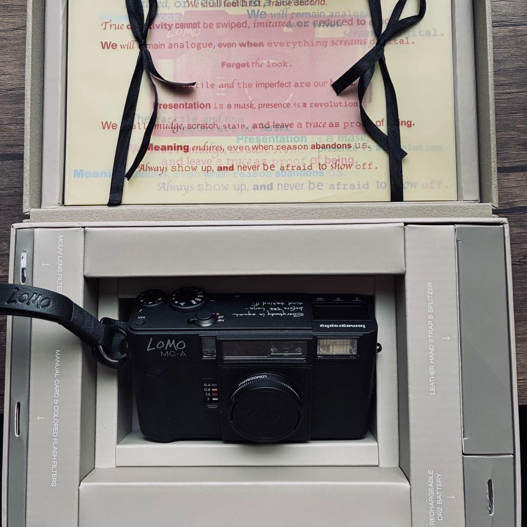 LoMo MC-A ブラック コンパクトフィルムカメラ