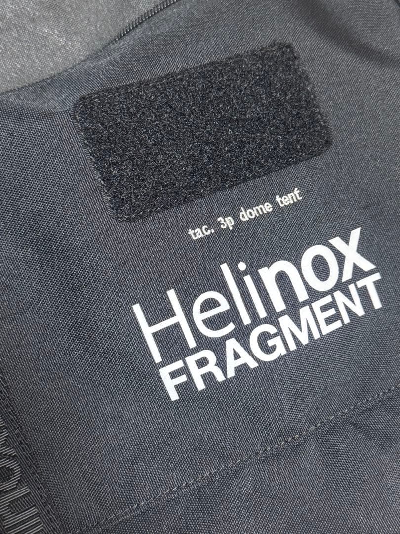 FRAGMENT Helinox 3P Dome Tent Black テント