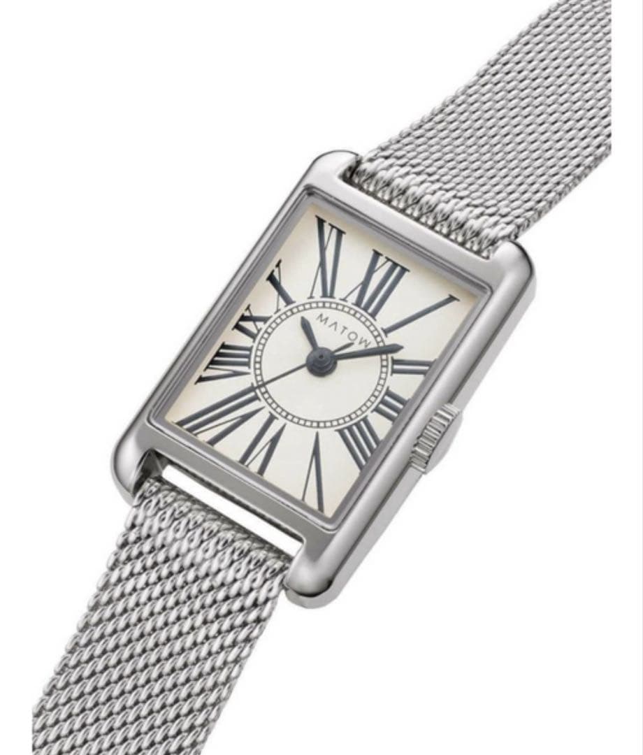 MATOW 腕時計　朧月 シルバー