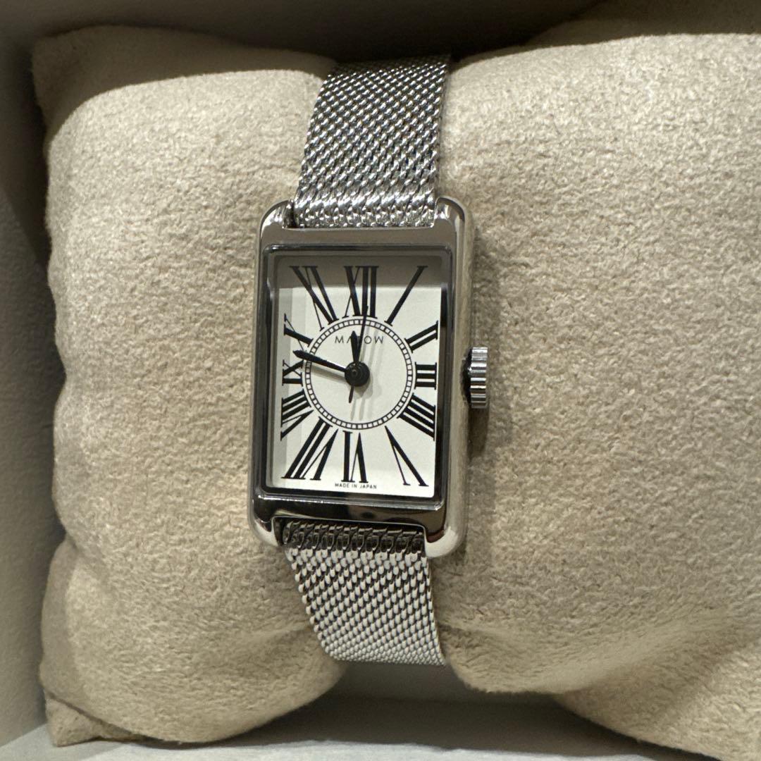 MATOW 腕時計　朧月 シルバー