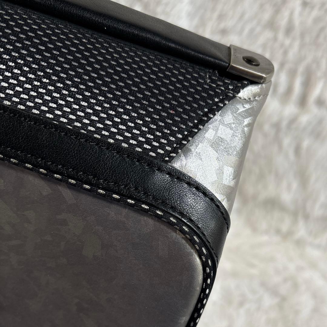 【美品】アートフィアー ダレスバッグ ドンジョバンニ 2WAYカーボンフラッシュ