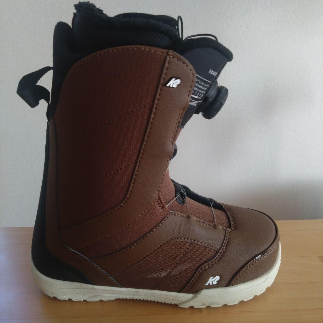 K2 スノーボードブーツ 25センチ ボアシステム ブラウン