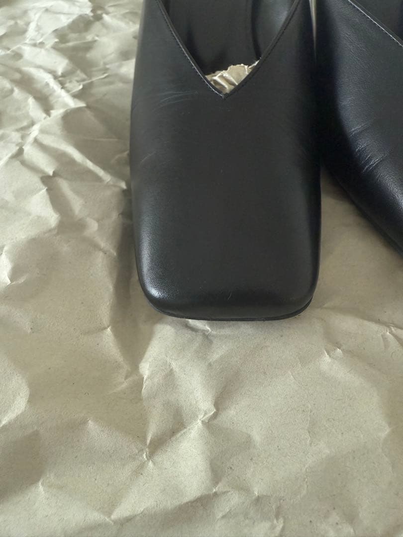 【美品】現行品 デミルクスビームス レザーミュール