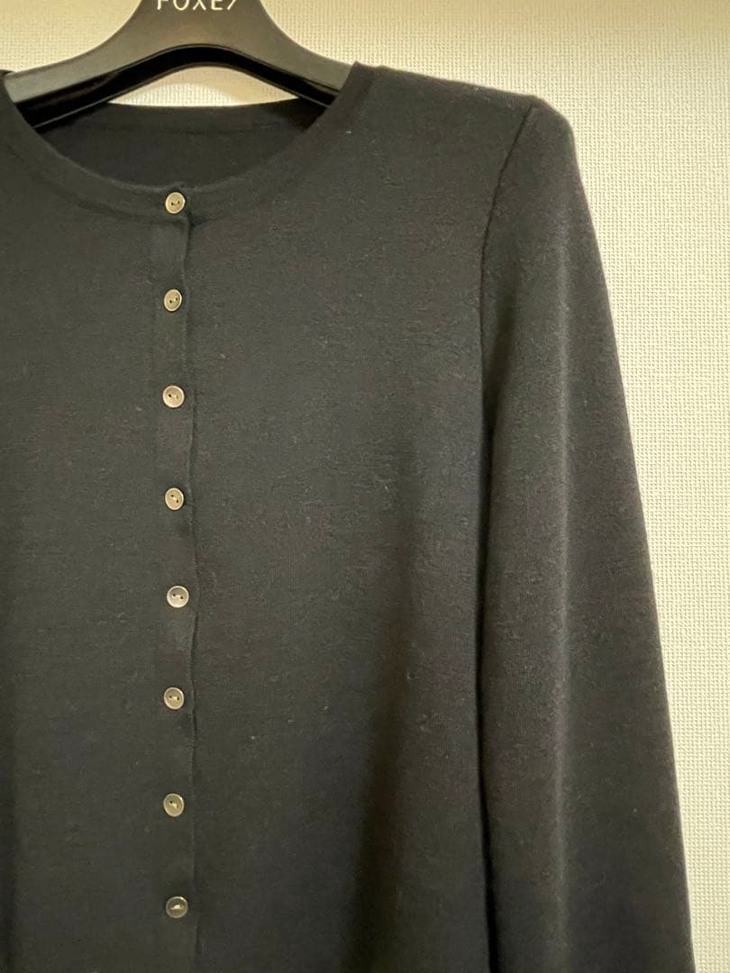 フォクシー　カーディガン　 エブリデイ　カーディガン 38 ブラック