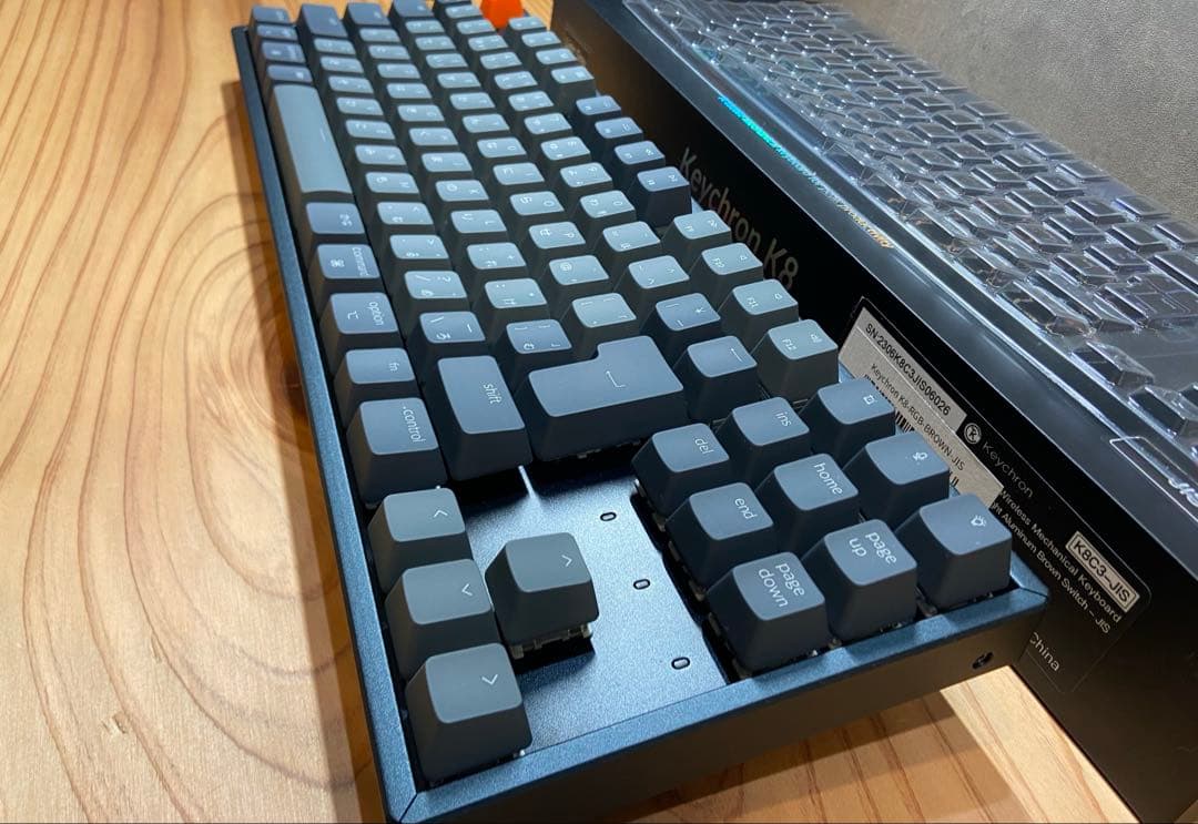 【美品】Keychron K8 赤軸 日本語配列 キーボード 本体