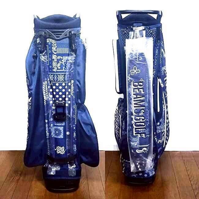 BEAMS ビームスキャディバック ゴルフバック 高級 限定 正規品