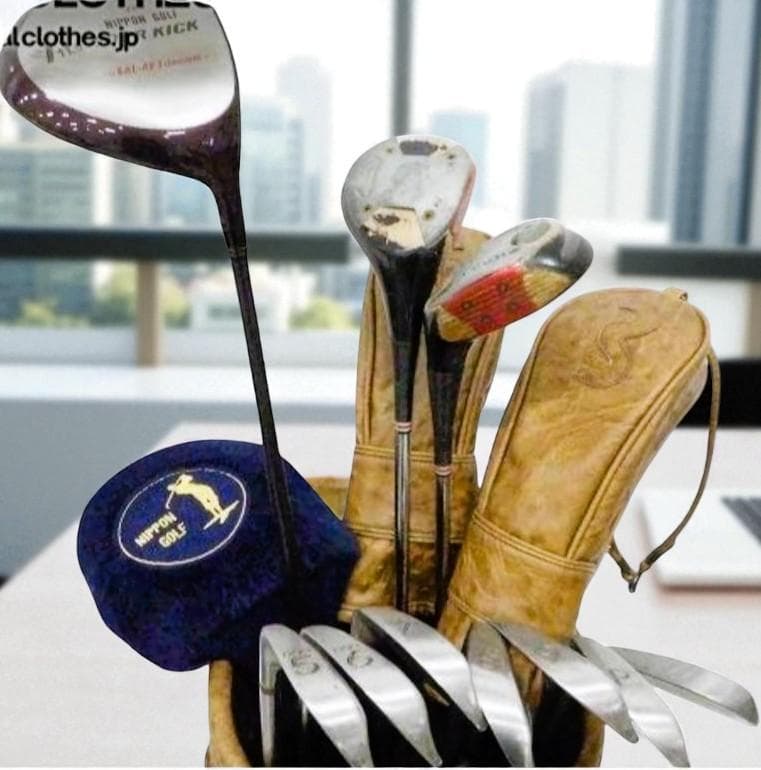 価格交渉ok送料無料/美品オーストリッチ/クラブ11点セット