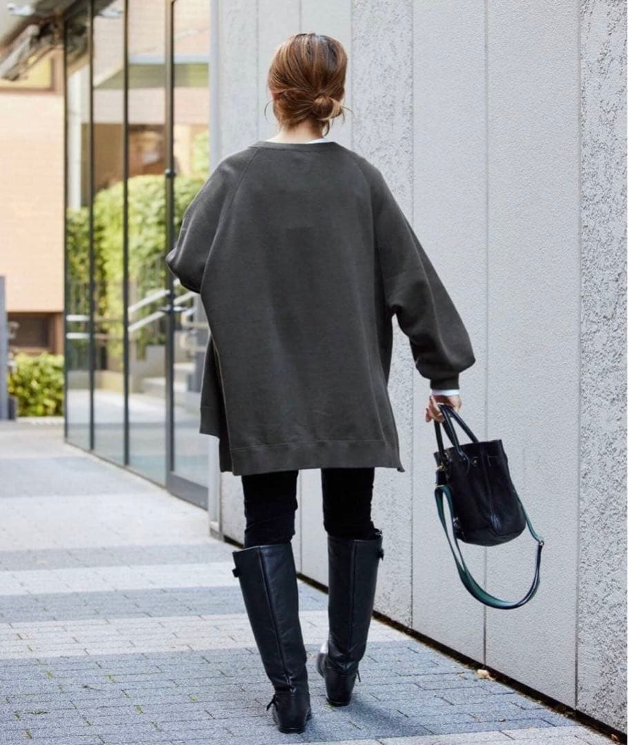 【新品未使用】FRAMeWORK フレームワーク　ラグランポンチョスエット