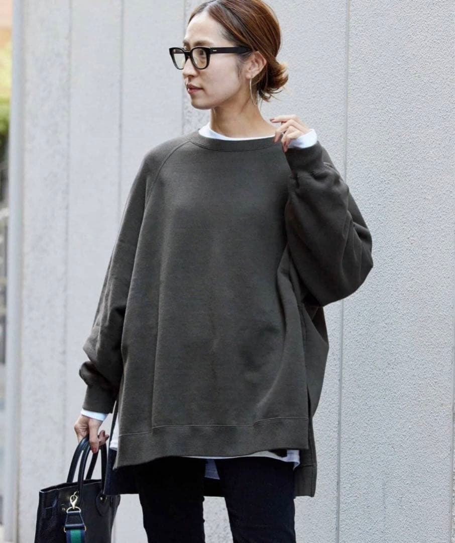 【新品未使用】FRAMeWORK フレームワーク　ラグランポンチョスエット