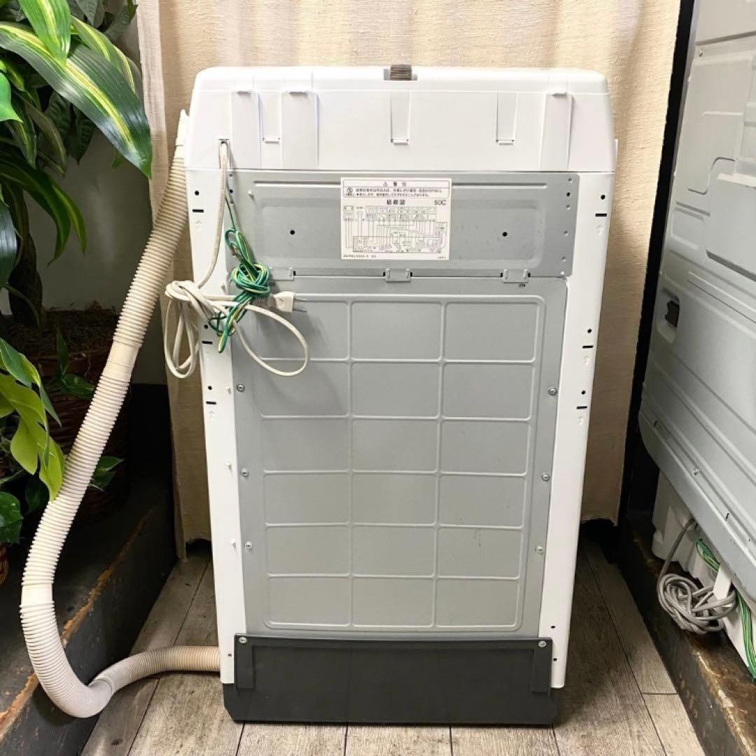 訳あり☆メルカリでも安心の日本メーカー、安くてもキチンと使える洗濯機が届きます