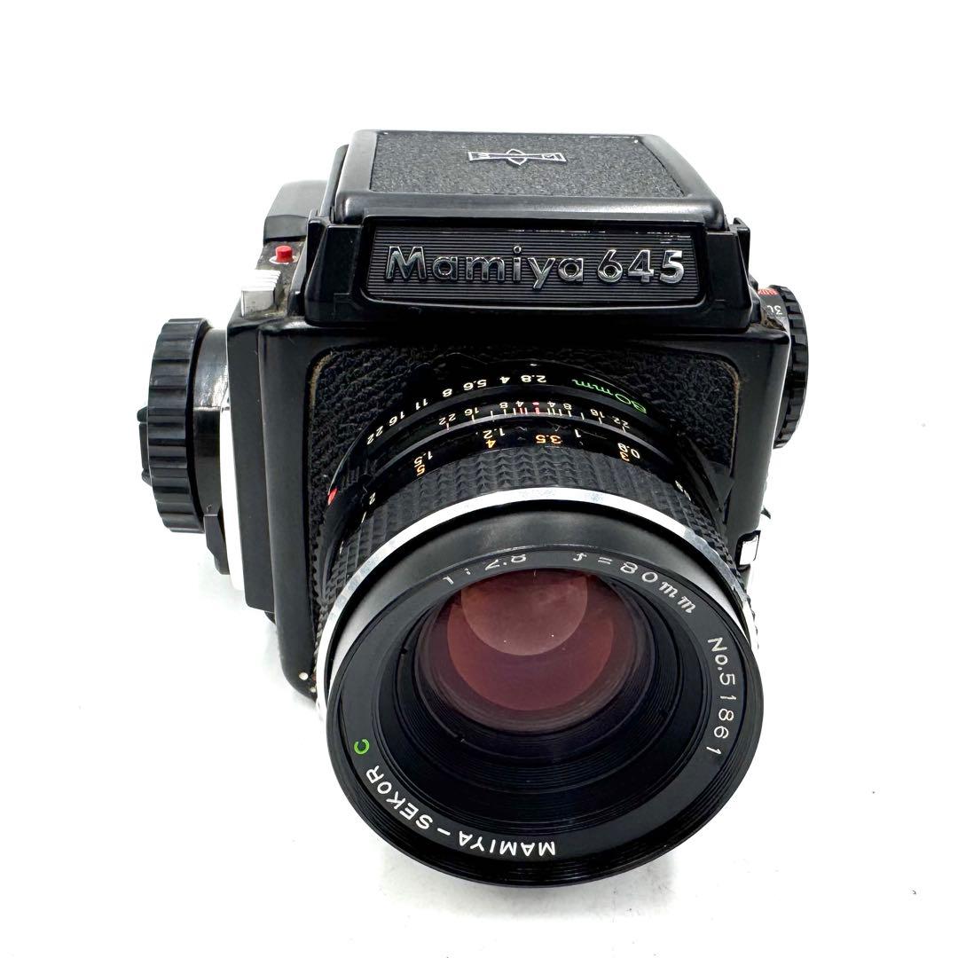 ❁完動品❁Mamiya マミヤ M645 Sekor C 80mm f2.8