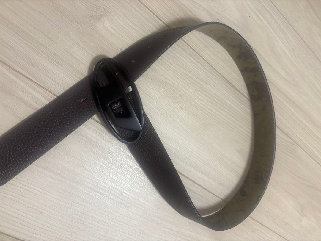 DIESELベルト 正規品 店舗購入 リバーシブル