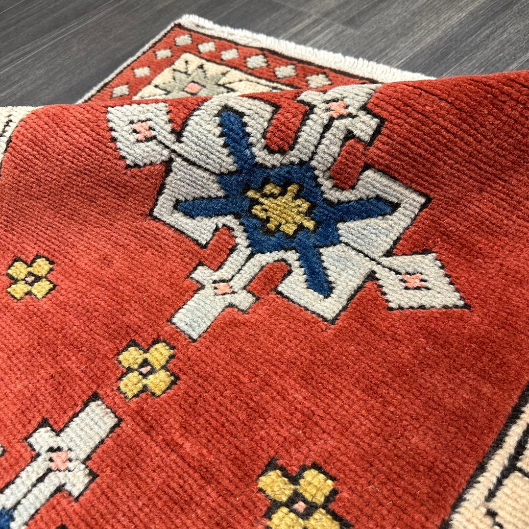 82x103cmモロッコ絨毯ヴィンテージ ラグ