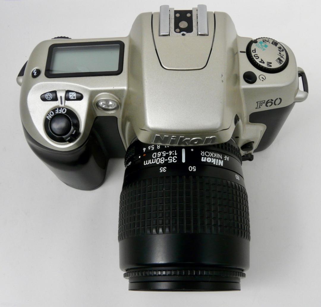 整備＆実写済・美品ニコンの軽量一眼フルセット「F60」