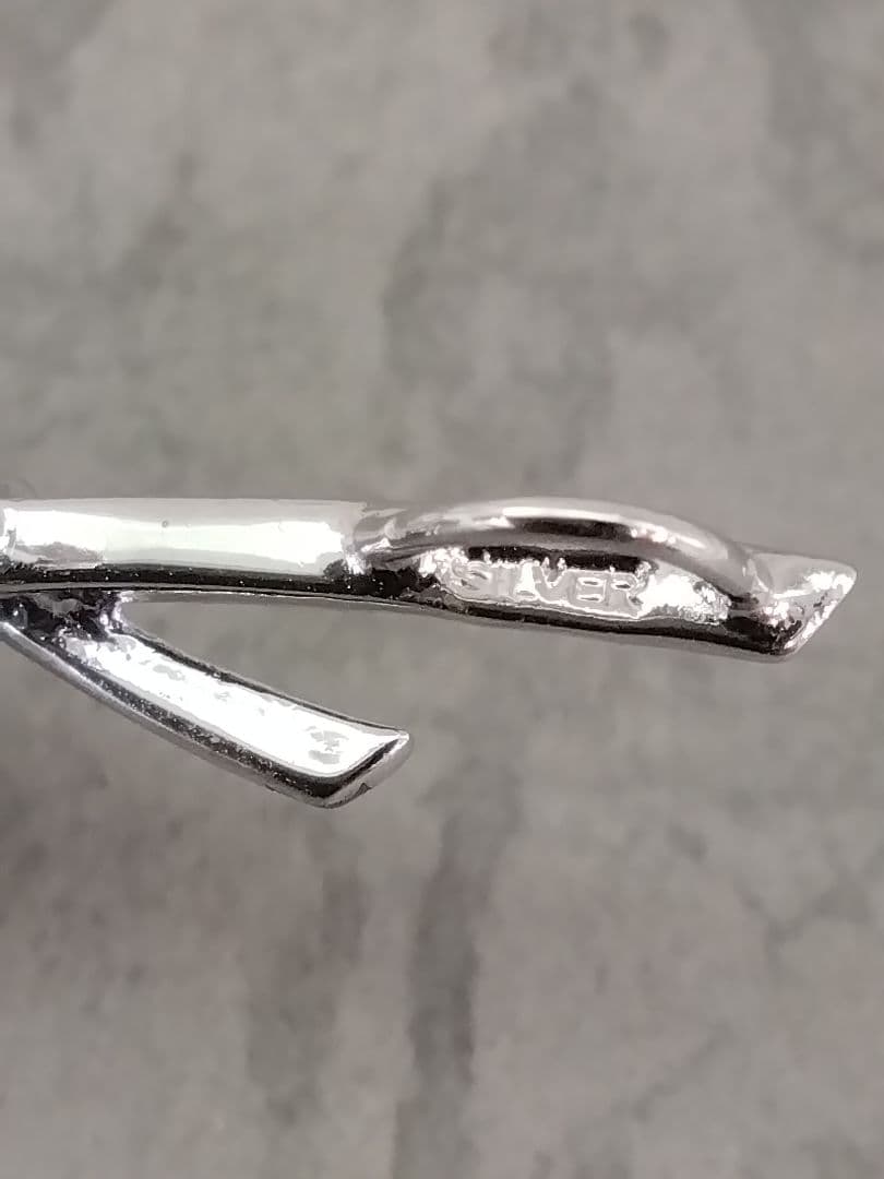 SV/K18あこや真珠ブローチ　　中古品