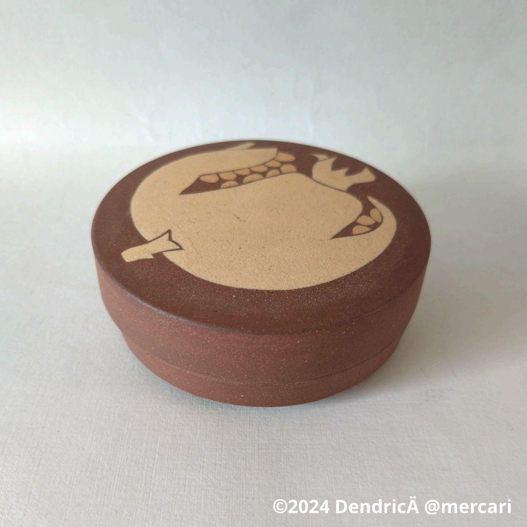 象嵌彩　柘榴　印盒　今井政之　共箱　新品未使用　香合　小物入れにも　茶道　茶道具