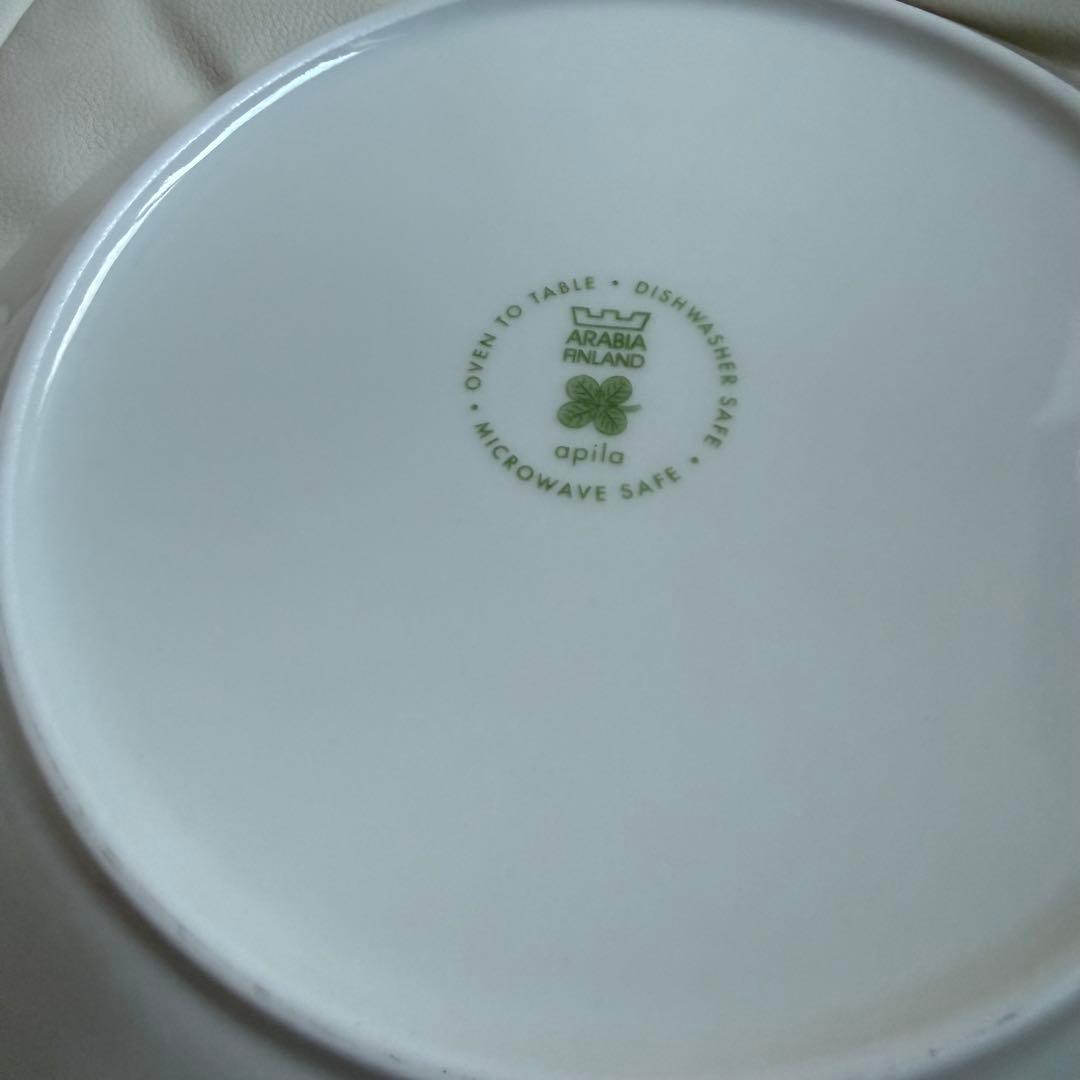 【王冠ロゴ】アラビア Apila アピラ 26cm プレート2枚セット
