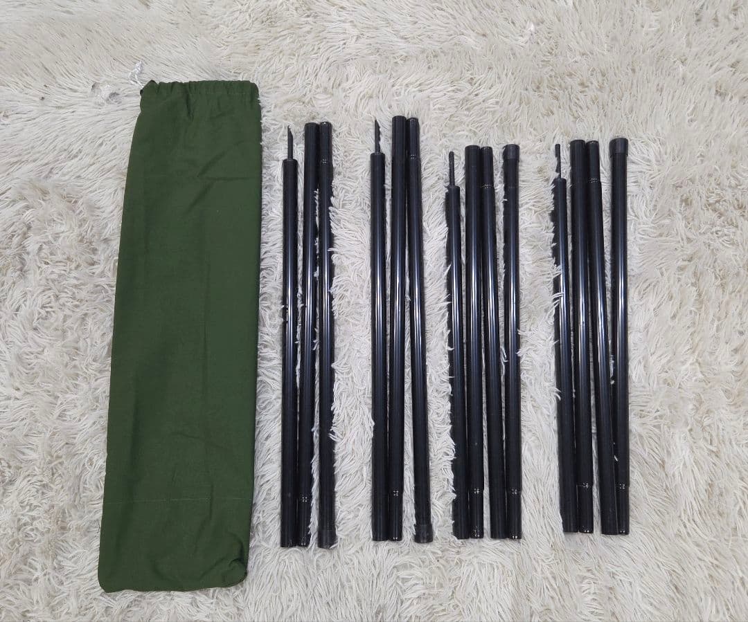 美品　DODパップフーテント3 前幕セット