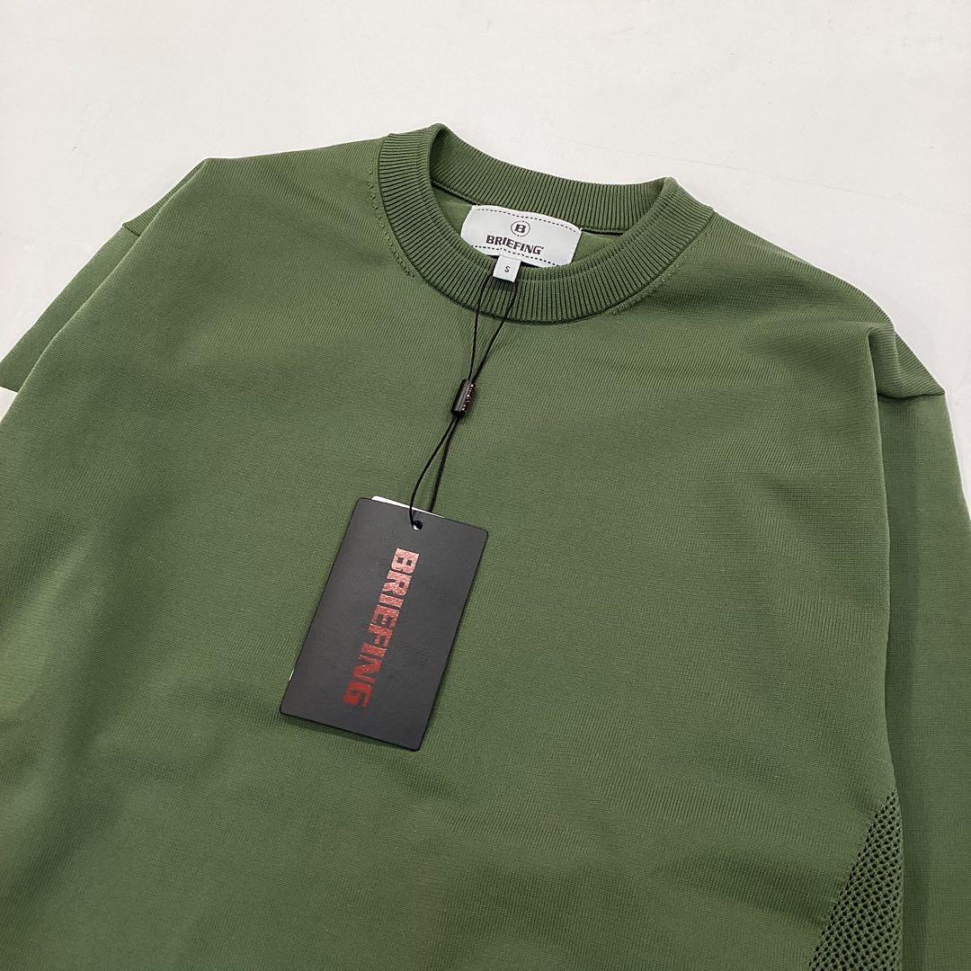 BRIEFING 新品　WOMEN’S WR CREWNECK KNIT S