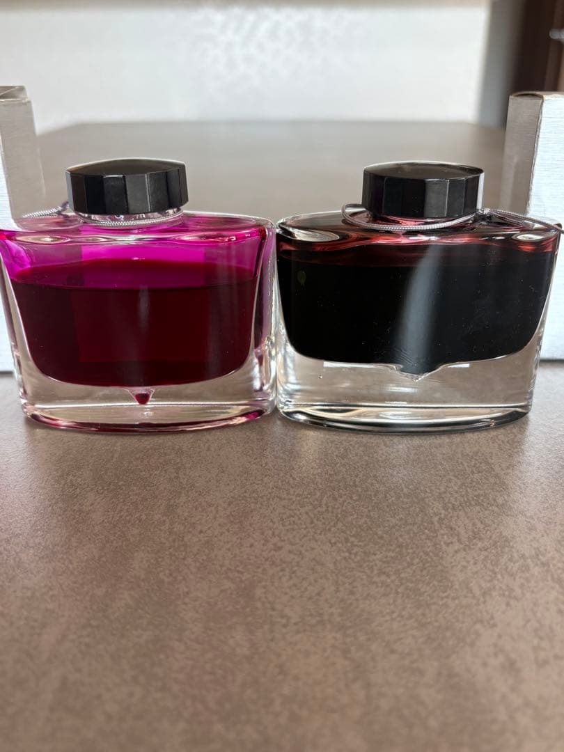 PILOT 色彩雫 土筆・躑躅 セット インク パイロット 50ml 廃盤