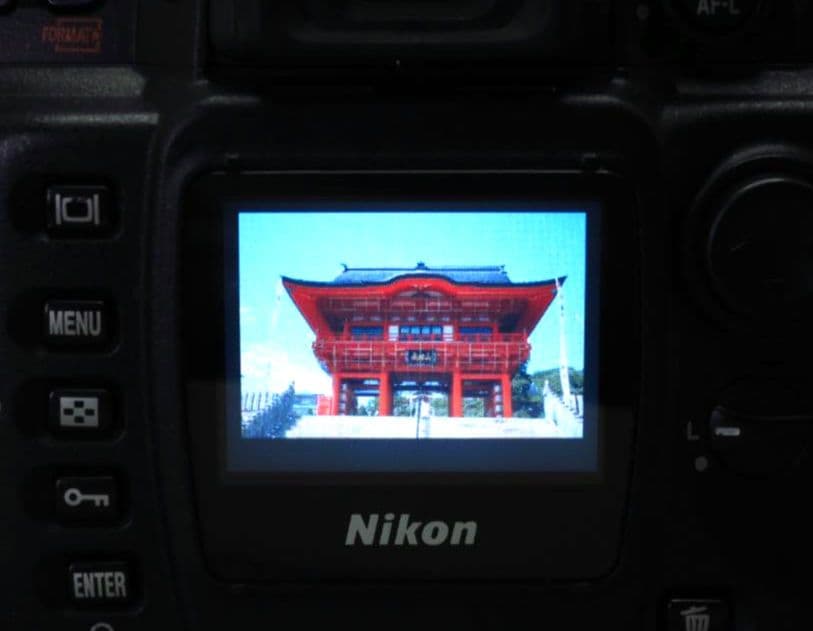 NIKON D100 標準ズームレンズ付