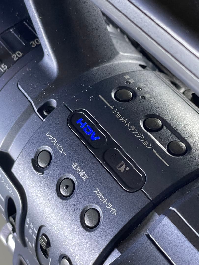 【値下げジャンク品】SONY HDR-FX1 ビデオカメラ VTR録画不良