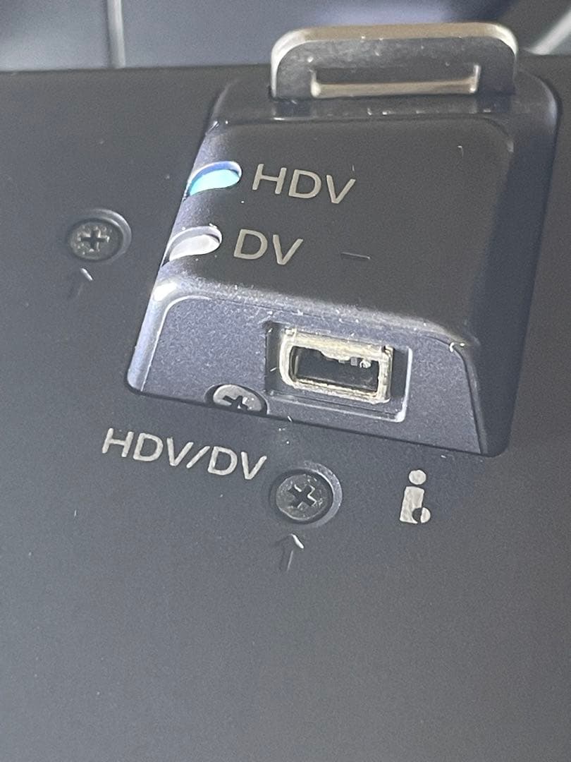 【値下げジャンク品】SONY HDR-FX1 ビデオカメラ VTR録画不良