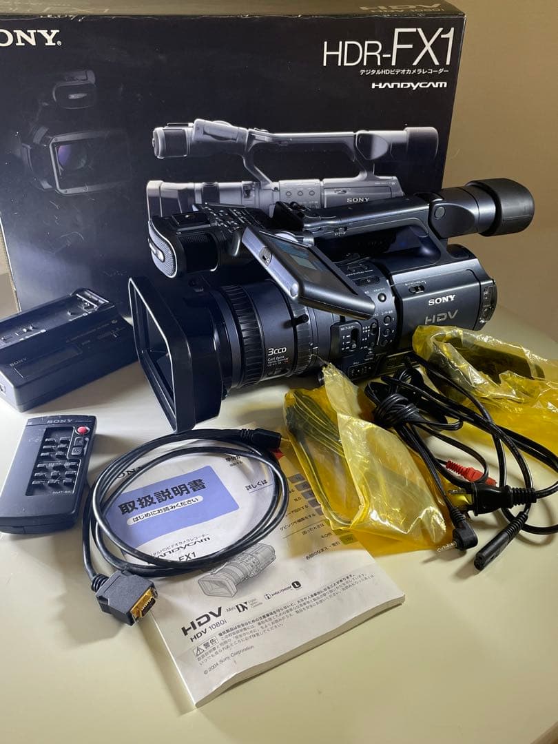 【値下げジャンク品】SONY HDR-FX1 ビデオカメラ VTR録画不良