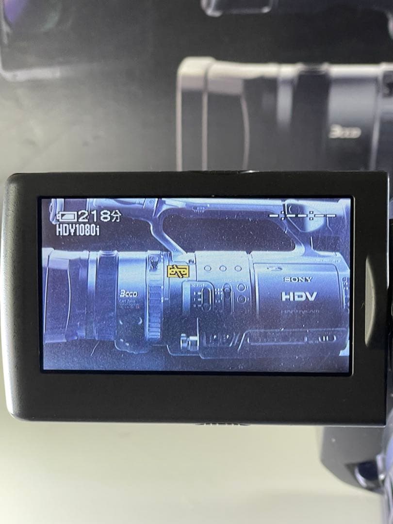 【値下げジャンク品】SONY HDR-FX1 ビデオカメラ VTR録画不良