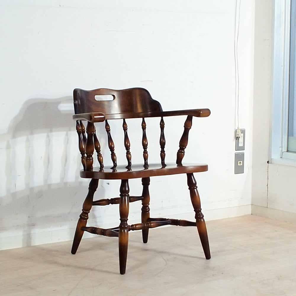 飛騨産業 キツツキ 穂高 キャプテンチェア A アームチェア ZR24383