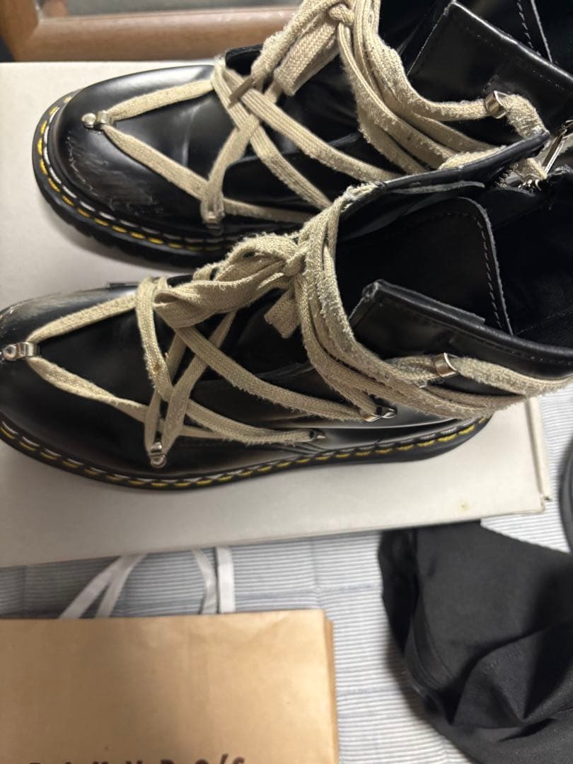 rick owens×dr.martens