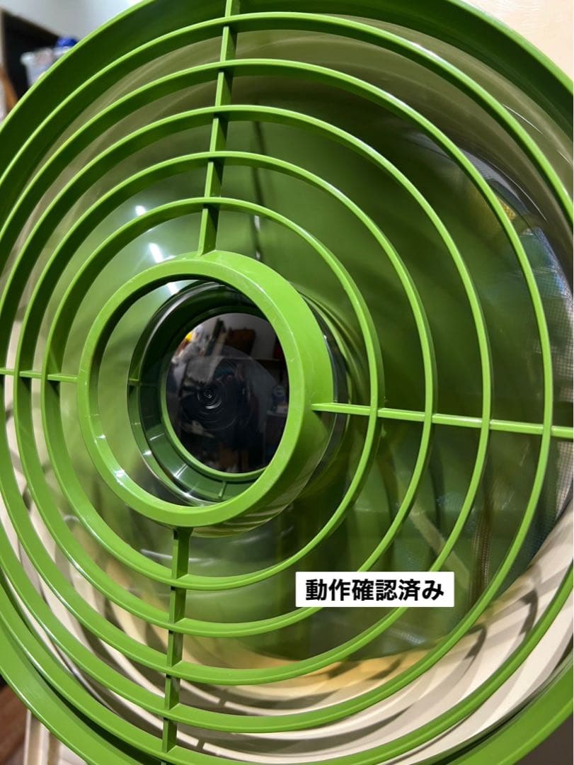縦型 窓用換気扇 当時物 扇風機 緑 インテリア 昭和レトロ レトロポップ
