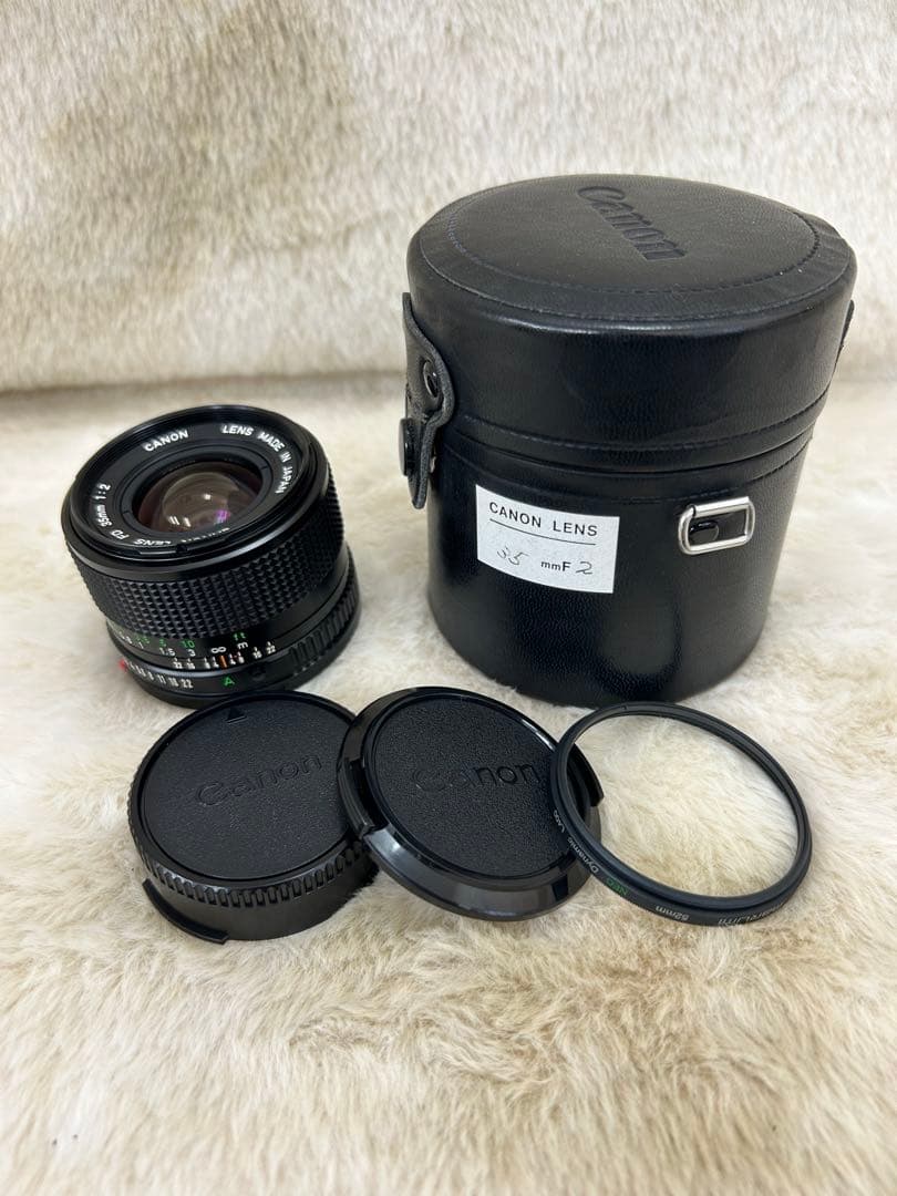 【中古】Canon FD 35mm f/2 レンズ
