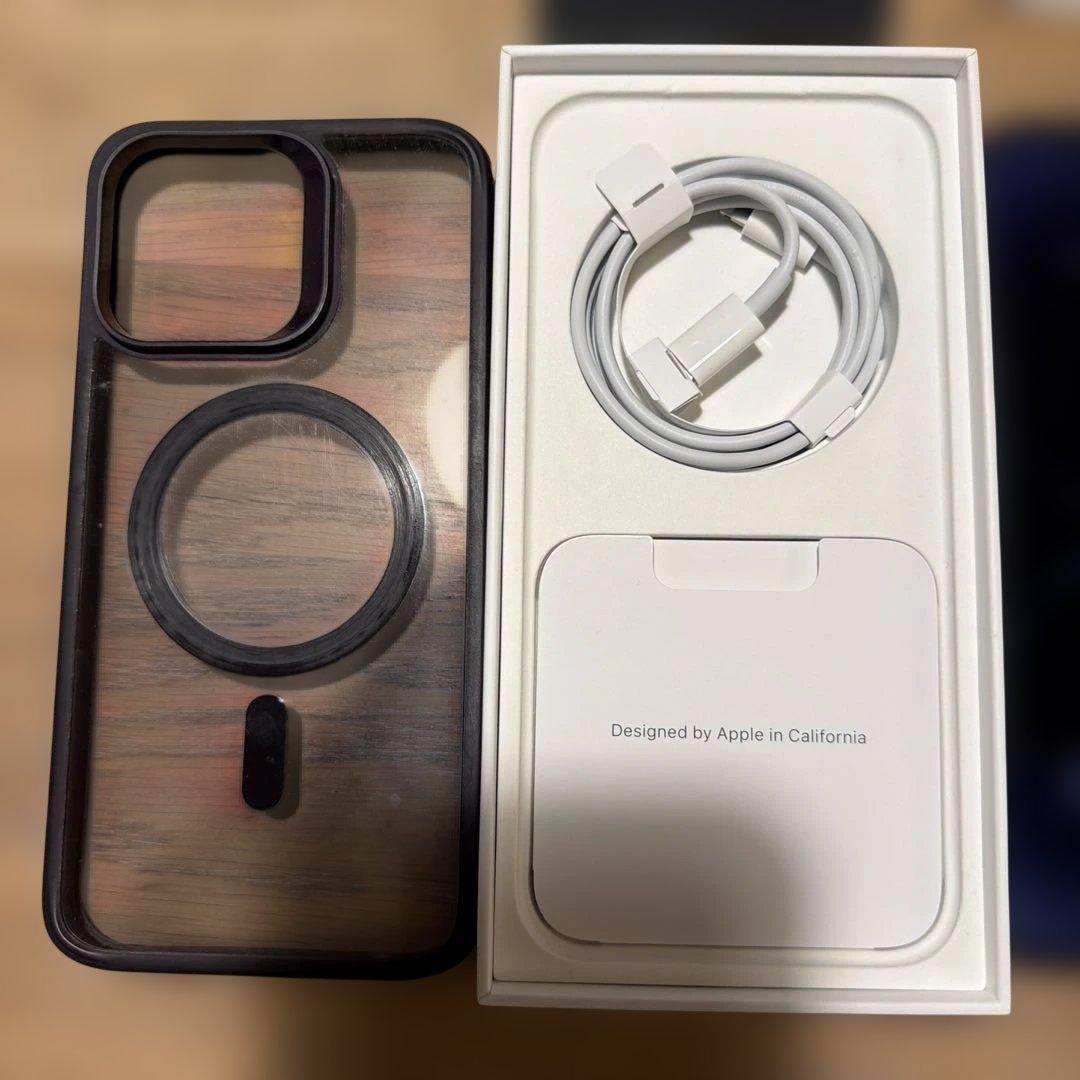 iPhone 14promax 本体　ブラック　おまけ付　256