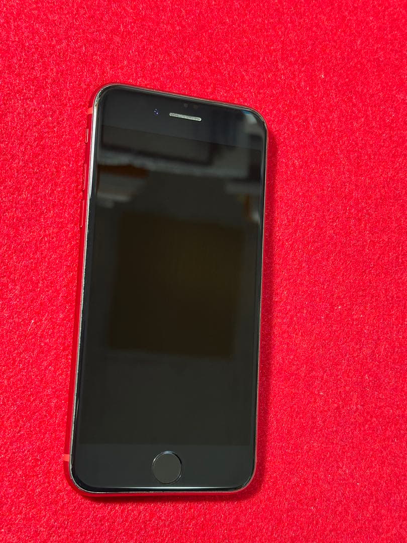 【8646】iPhone SE3第3世代レッド 64GB simフリー