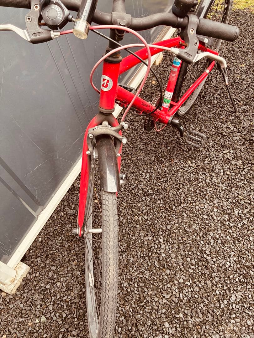 札幌　BRIDGESTONE シュライン　高校　子供用自転車レッド　26インチ