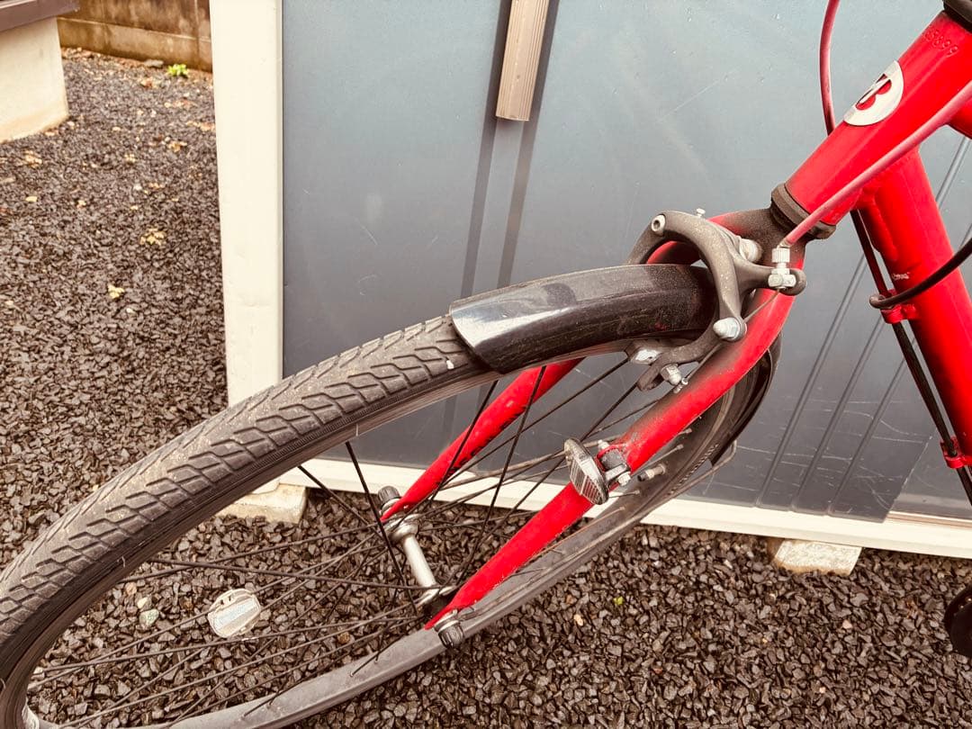 札幌　BRIDGESTONE シュライン　高校　子供用自転車レッド　26インチ