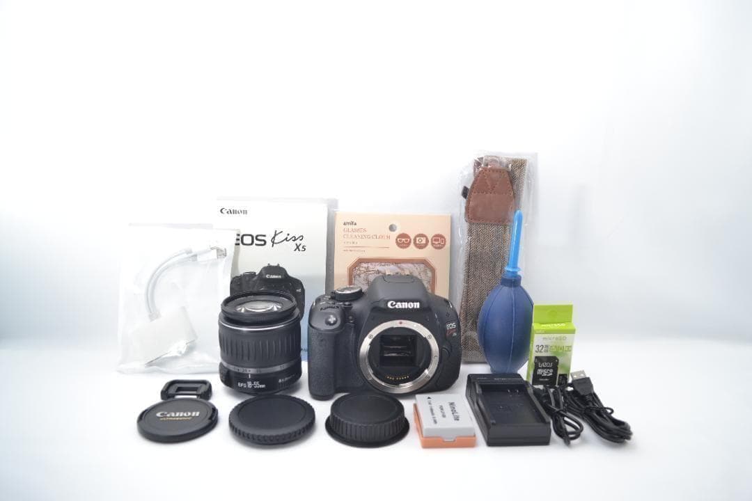 訳あり品✨交渉OK✨Canon Kiss X5 ✨標準レンズセット✨入門モデル