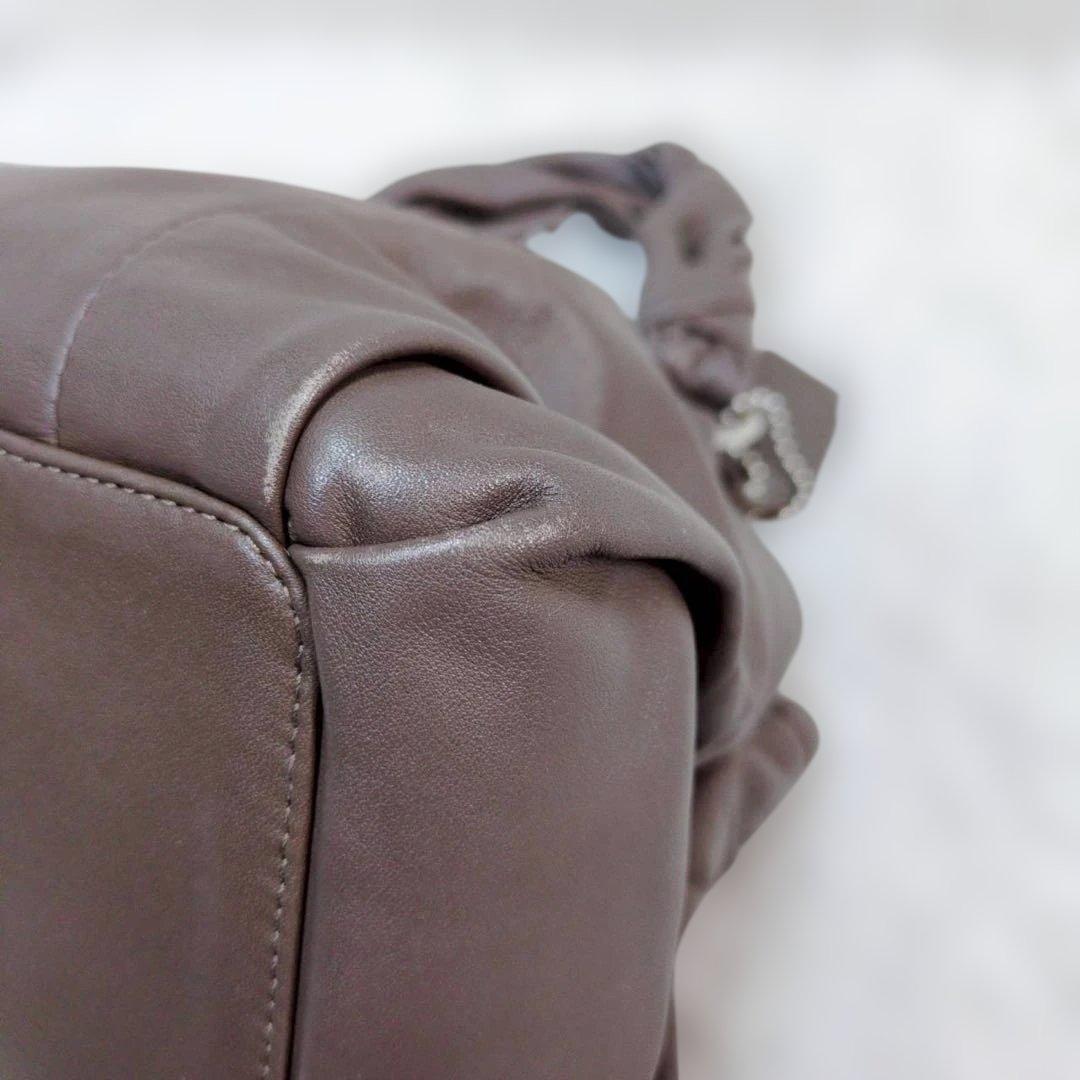 coach コーチ　ハンド　ワンショルダー　がま口　レザー　y2k