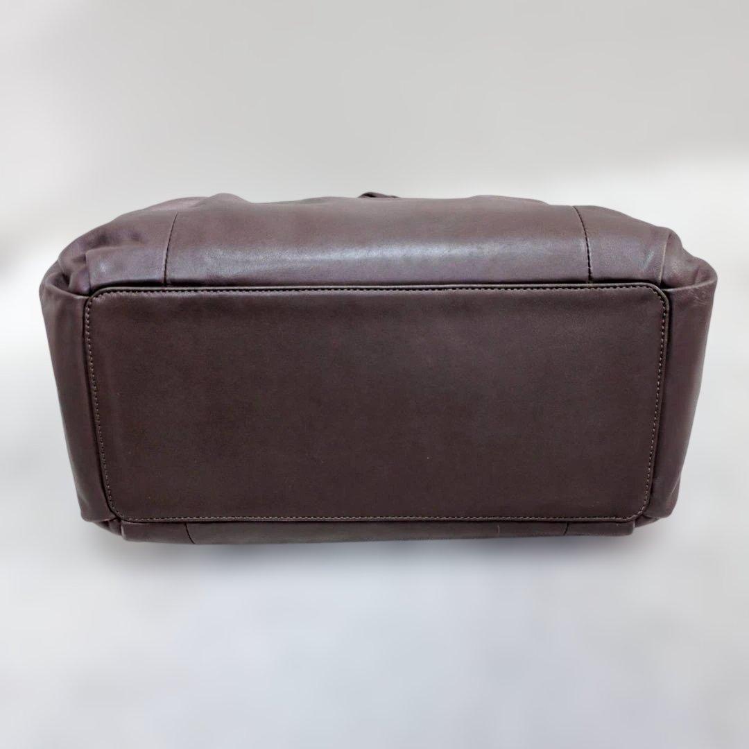 coach コーチ　ハンド　ワンショルダー　がま口　レザー　y2k