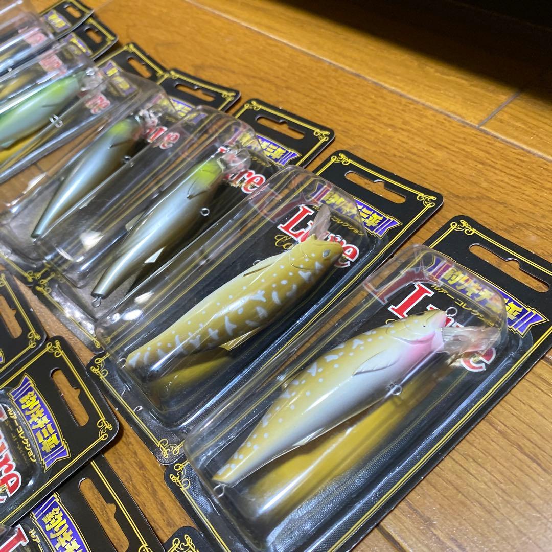 釣りキチ三平ルアーコレクション21個セット シークレット含ディーラーボックス付き