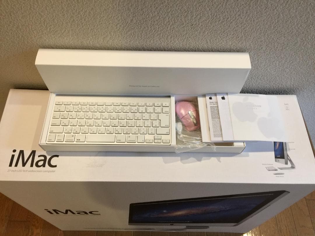 iMac 27インチ MC813J/A (Mid2011) SSDに換装済