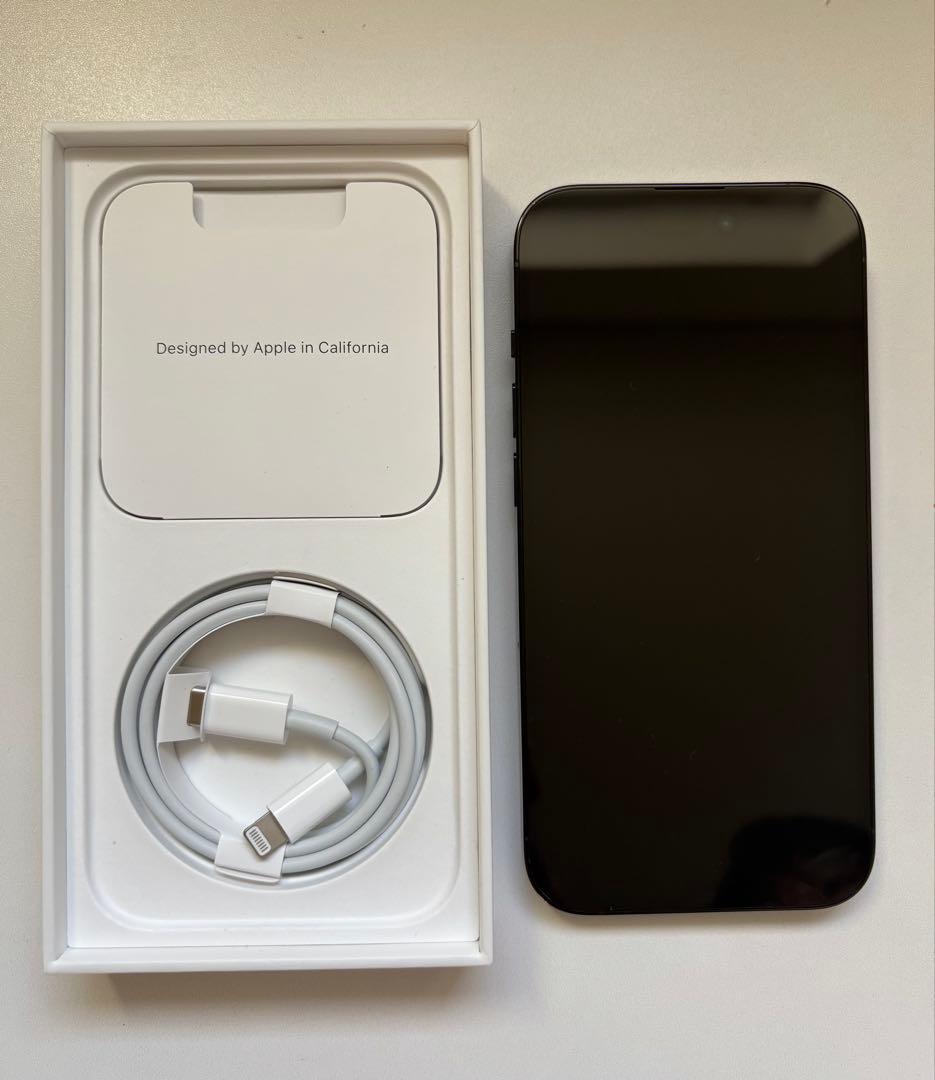 【美品】iPhone14 Pro 256GB simフリー 黒