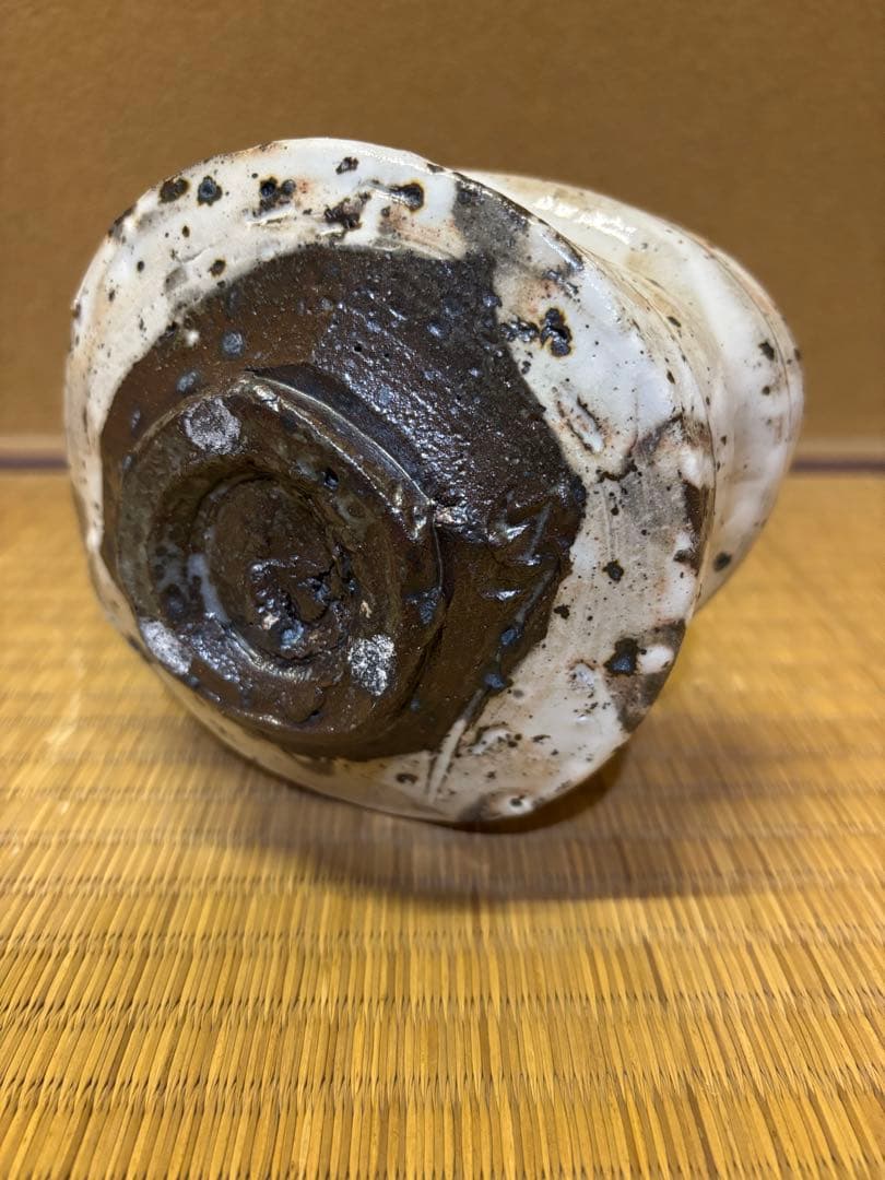 大人気作家　深見文紀　粉引　茶碗　美濃焼　瀬戸焼　織部　志野