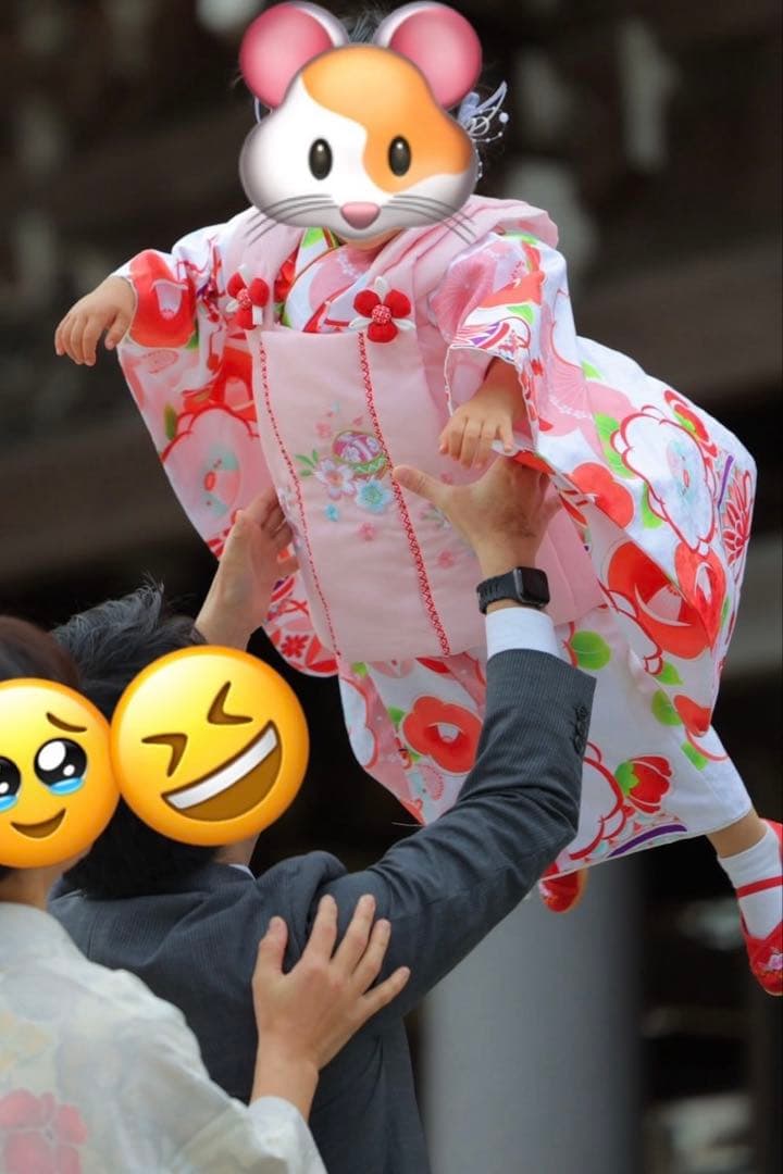 被布セット 京都花ひめ 七五三　３歳