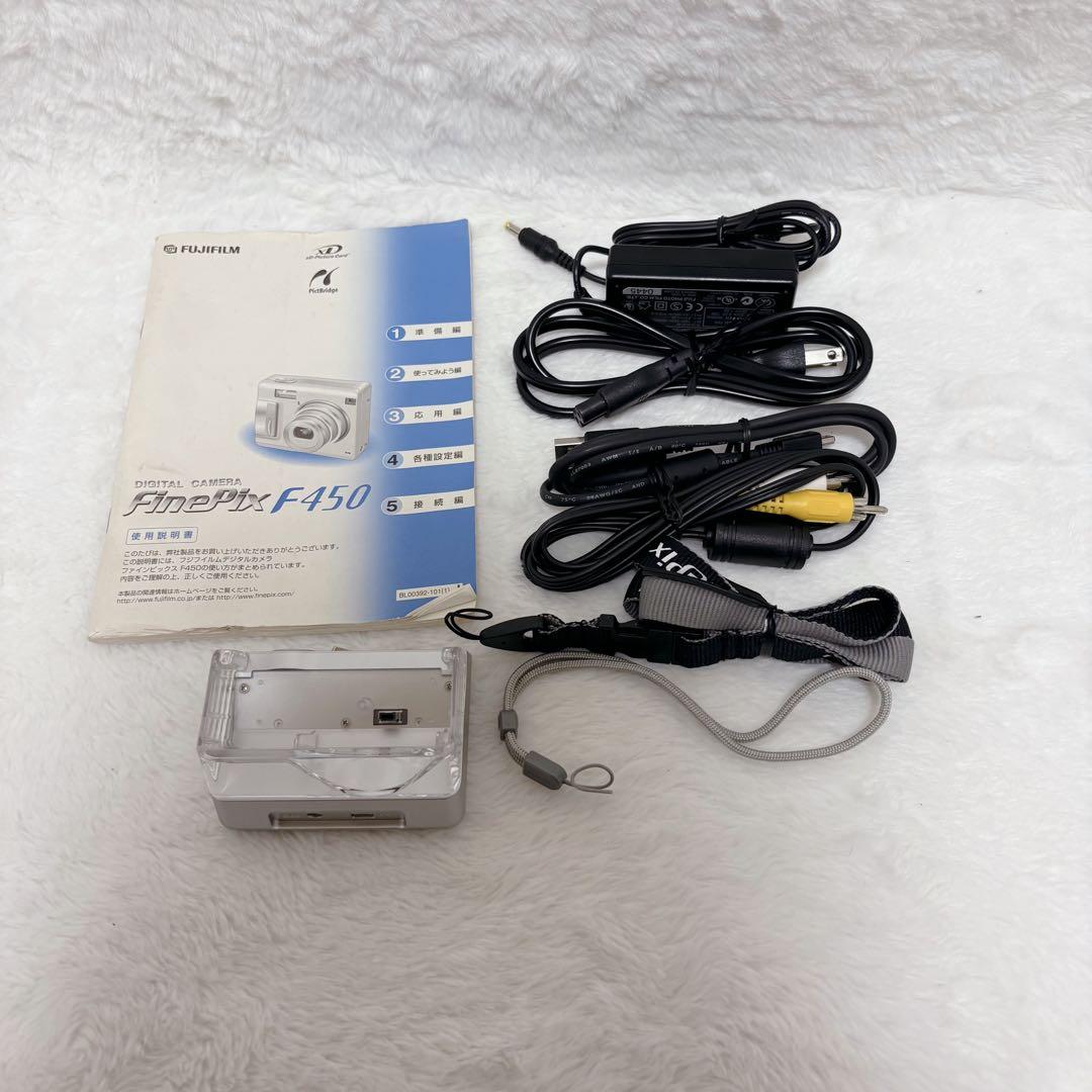 【外観美品】Fujifilm FinePix F450 コンパクトデジタルカメラ