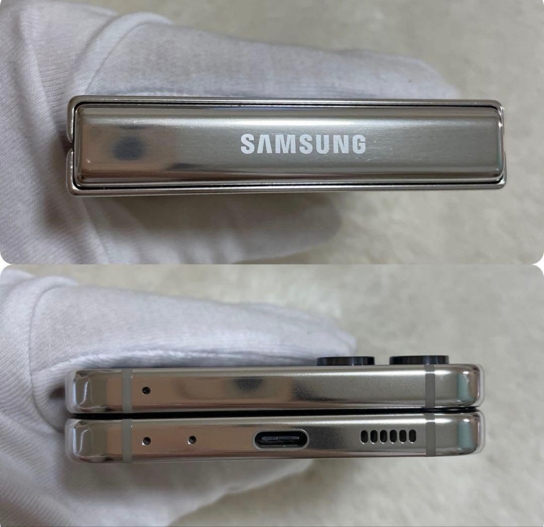 【美品】Galaxy Z Flip5 クリーム 256GB SIMフリー